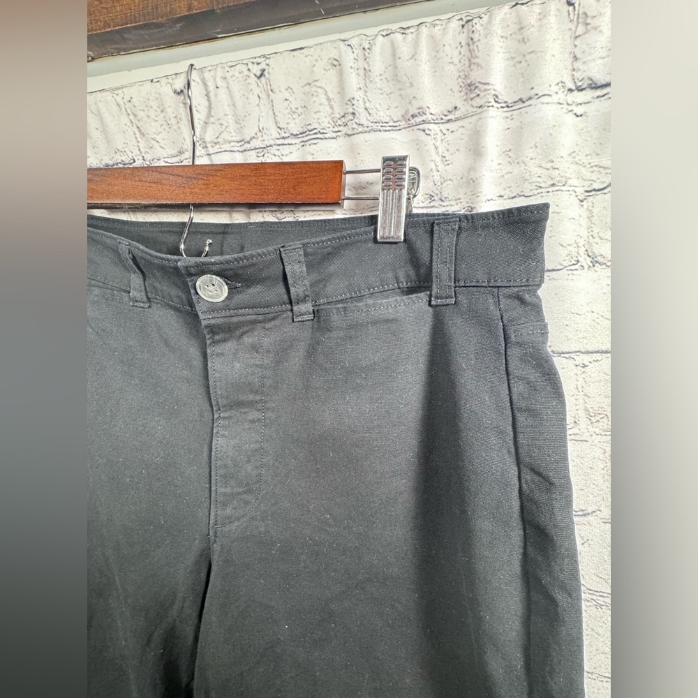 Old Navy Extra High-Waisted Super Wide-Leg Chino Pants in Black- EUC - Picture 3 of 5